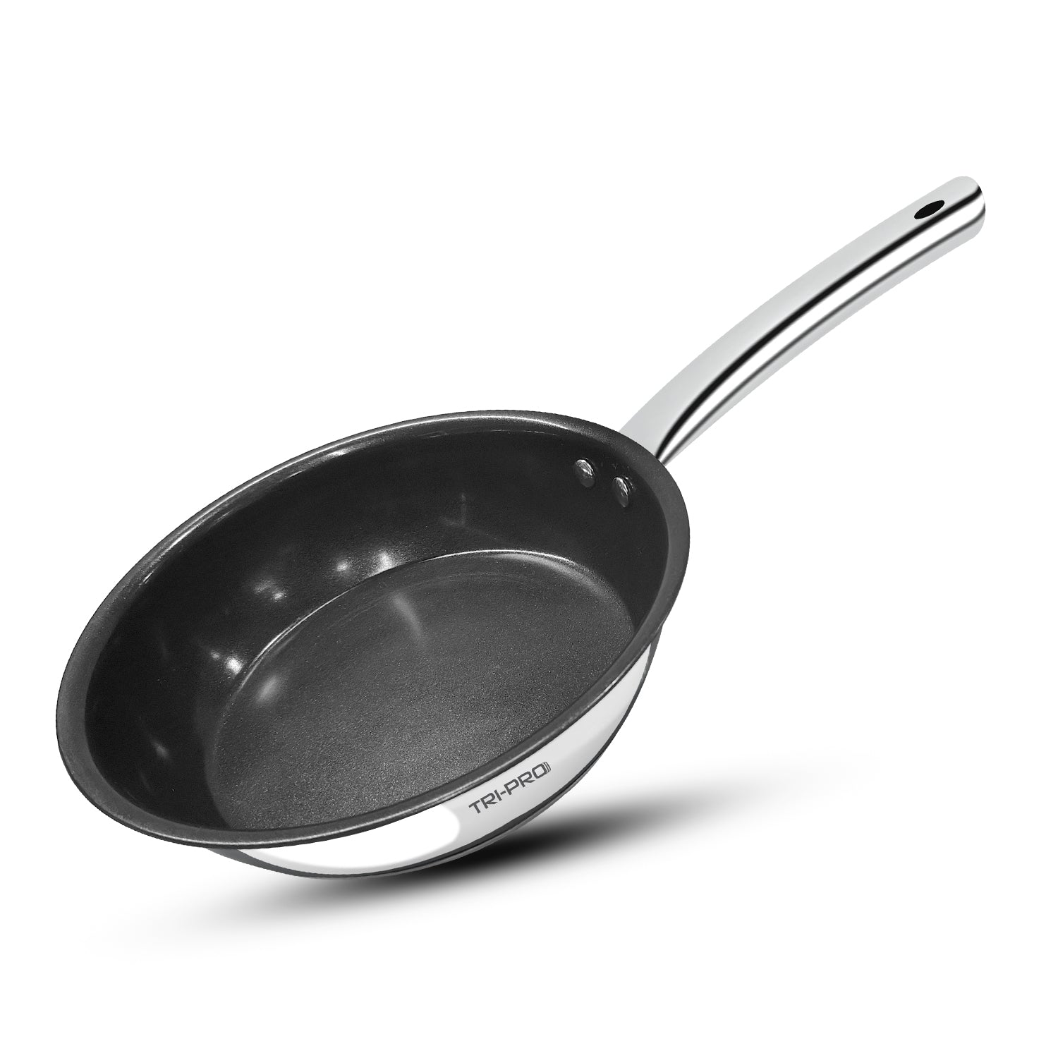 Bergner Tripro stainless steel  18cm / 1.1 L Omlette Pan