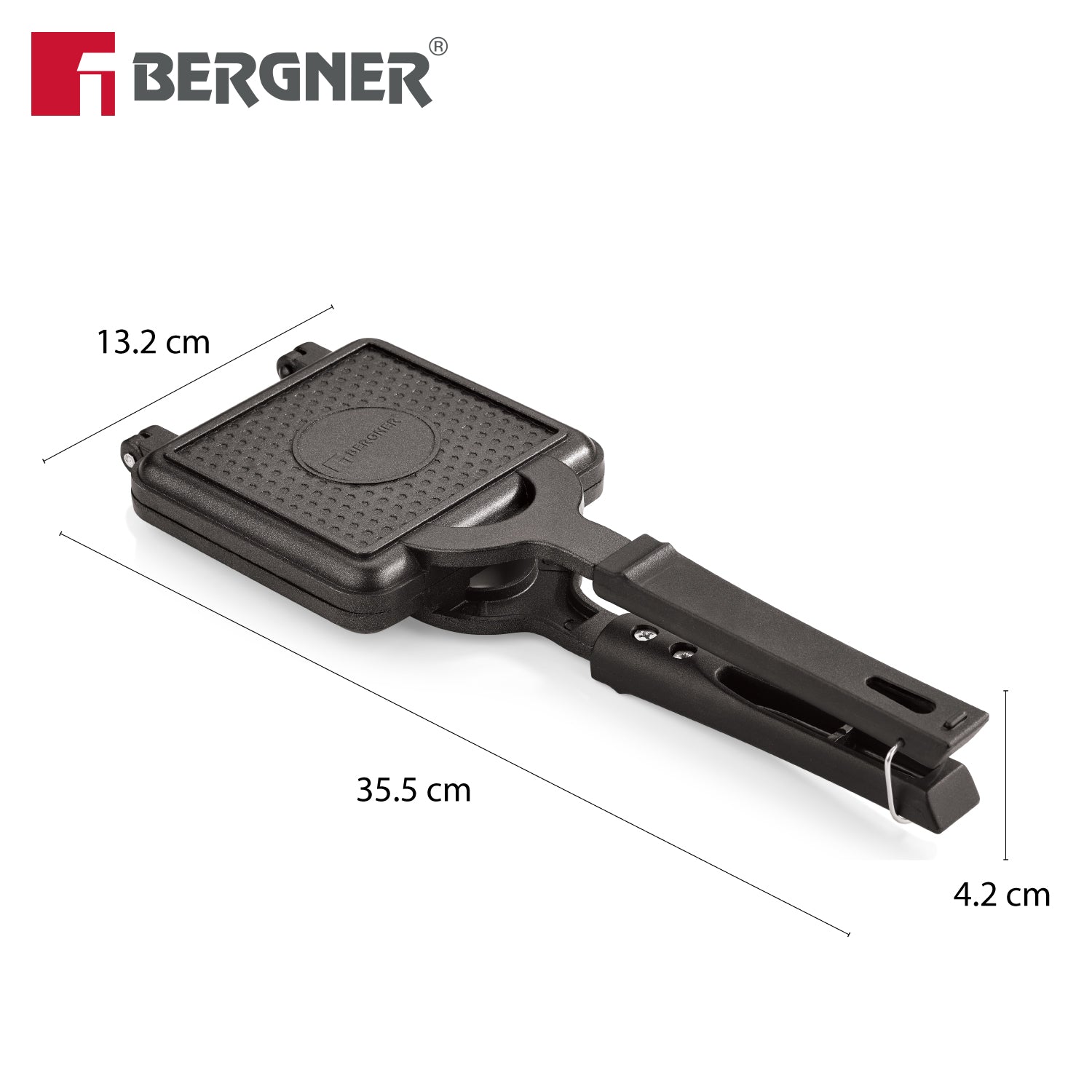 Senator Grill Toaster, Non-Stick, Cast Aluminium - Gas Stove Compatible