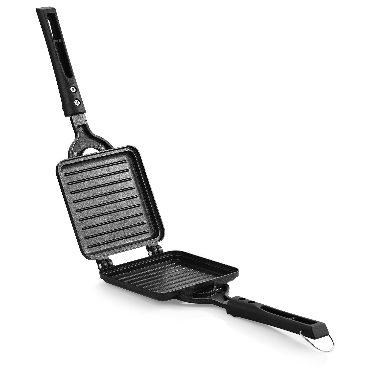 Bergner Senator Grill Toaster, Non-Stick, Cast Aluminium - Gas Stove Compatible