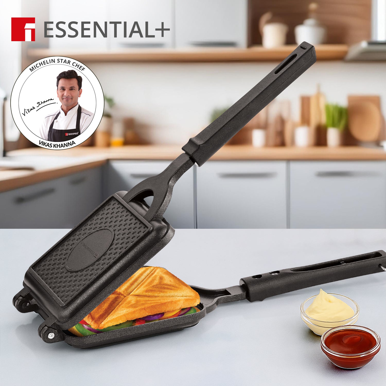 Essential Plus Sandwich Toaster (4-Cut)