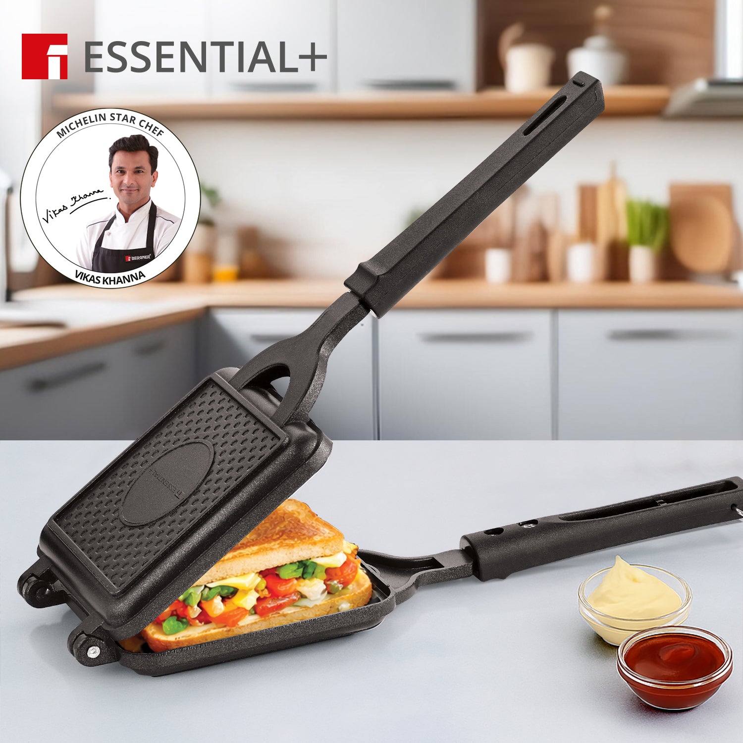 Essential Plus Sandwich Toaster (2Cut)