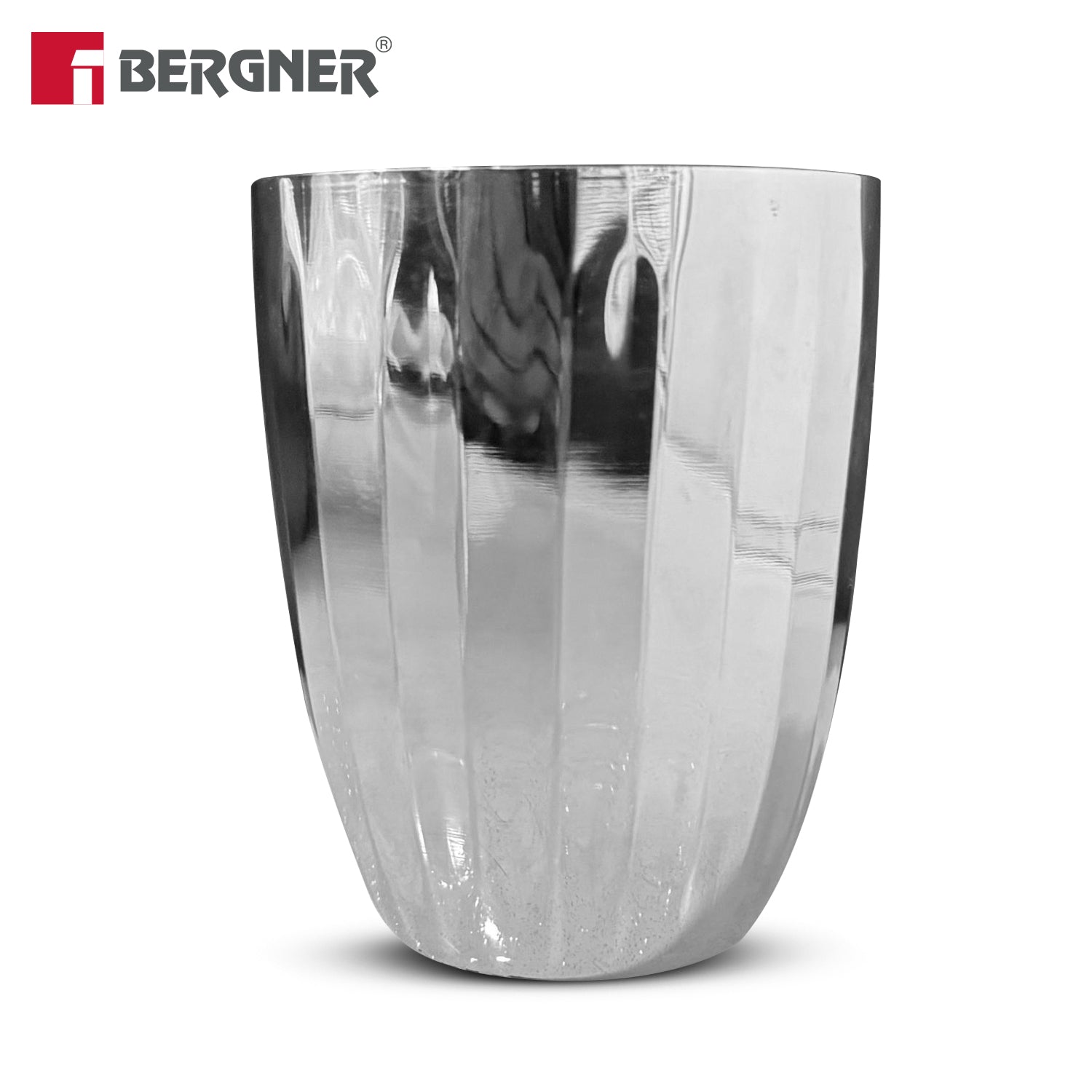 Signature 304 Stainless Steel Hammered 2 Pcs Glass (300ml each)