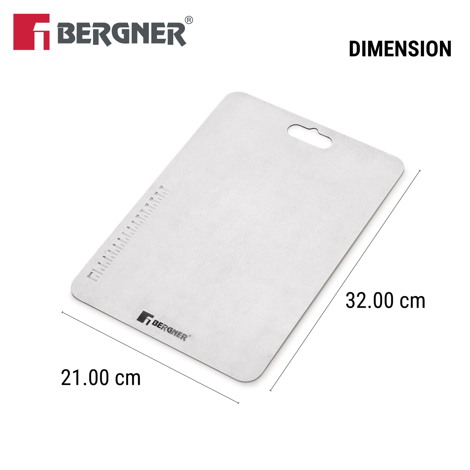 Stainless Steel Chopping Board | 21x32cm