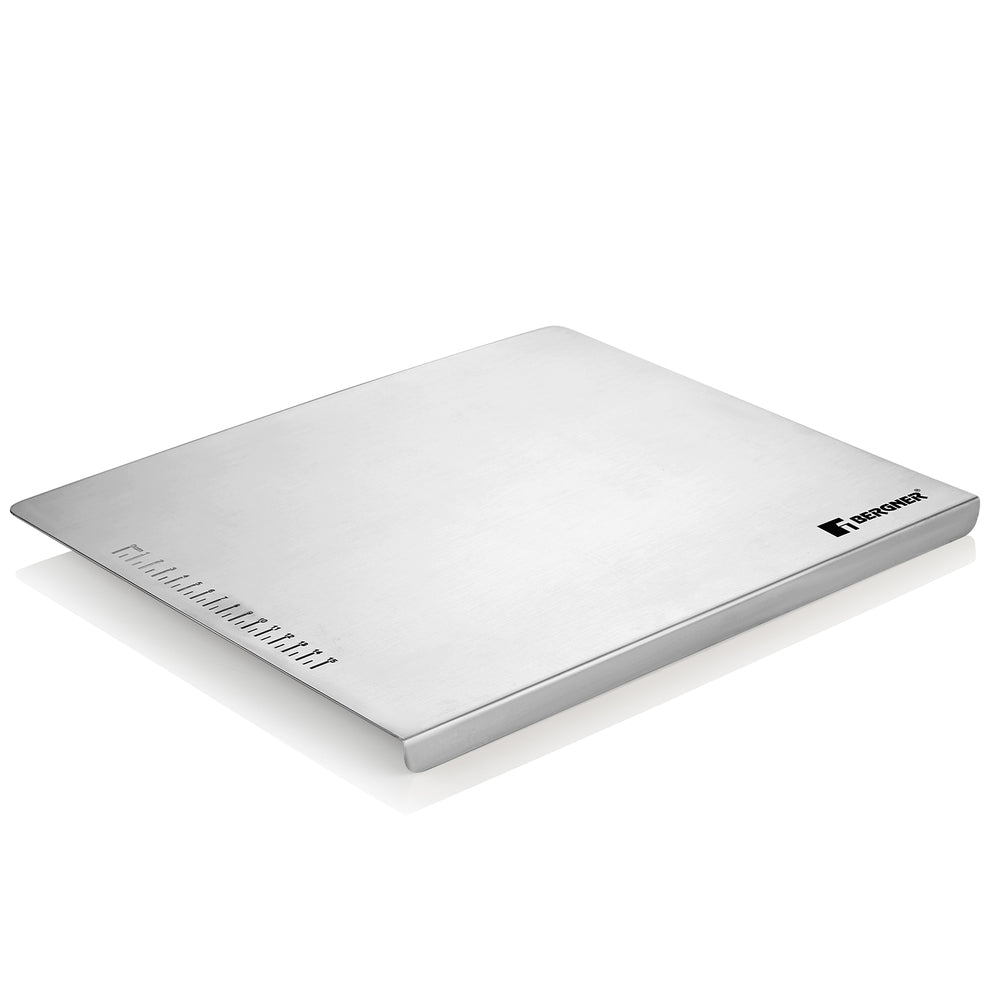 Essential Plus Stainless Steel Chopping Board with Lip |  40x32cm