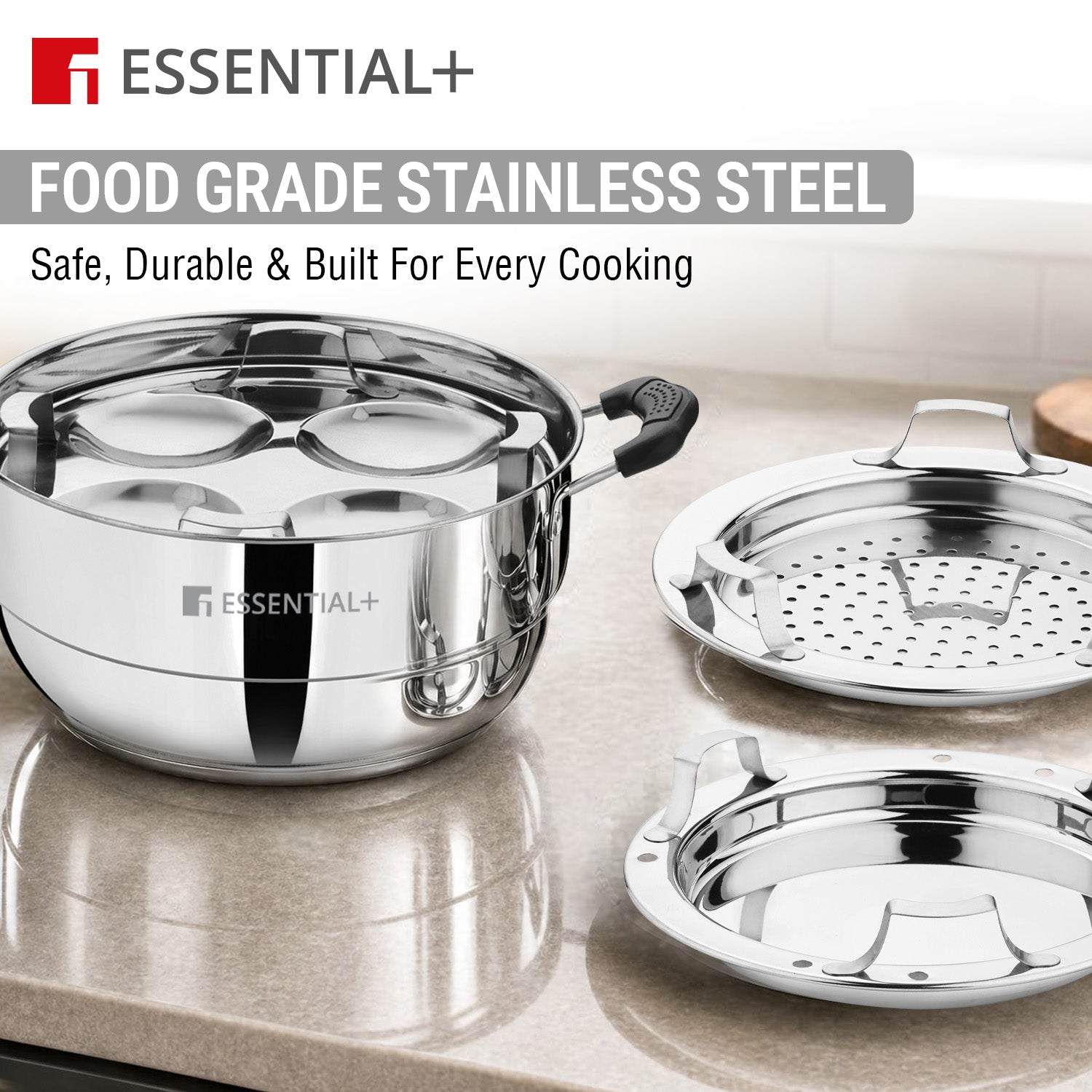 Essential Plus Stainless Steel Multi Kadai