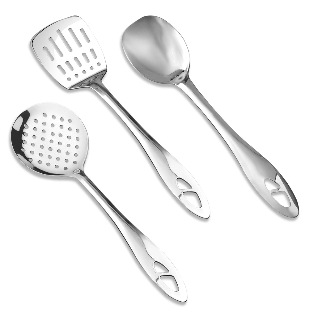Essential Plus Stainless Steel Kitchen Tool Set 3 Pcs