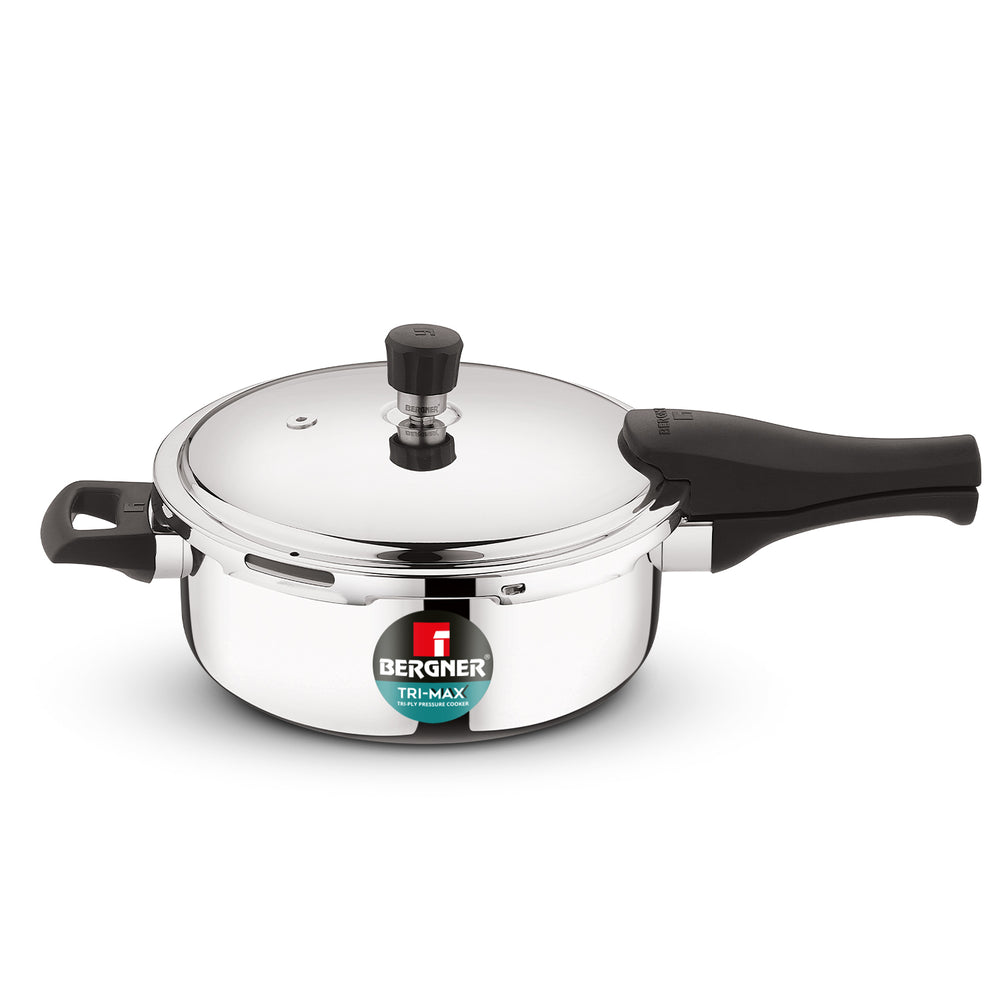Butterfly Tez Triply Stainless Steel Induction Base Outer Lid 2 Liters