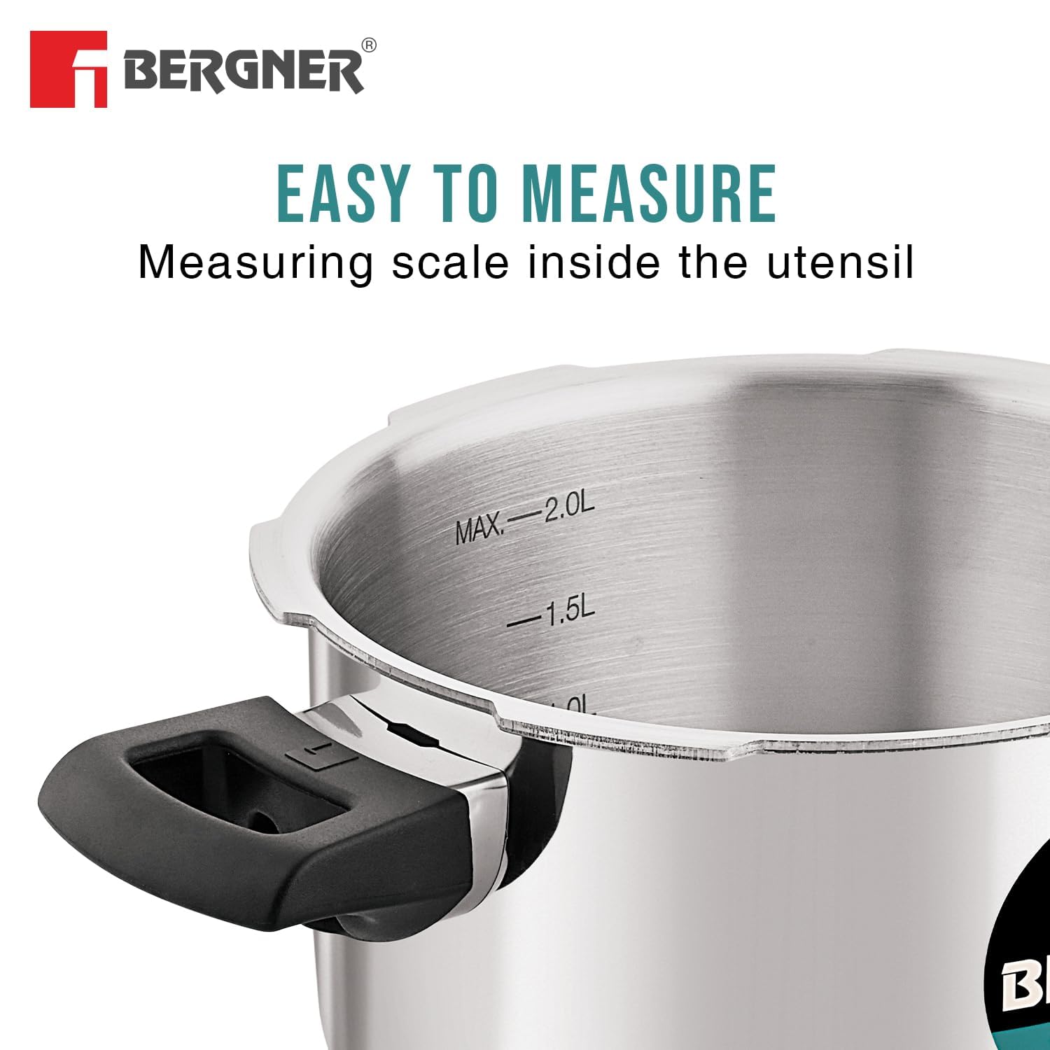 Trimax Triply Stainless Steel Pressure Cooker Combo with Extra Glass Lid