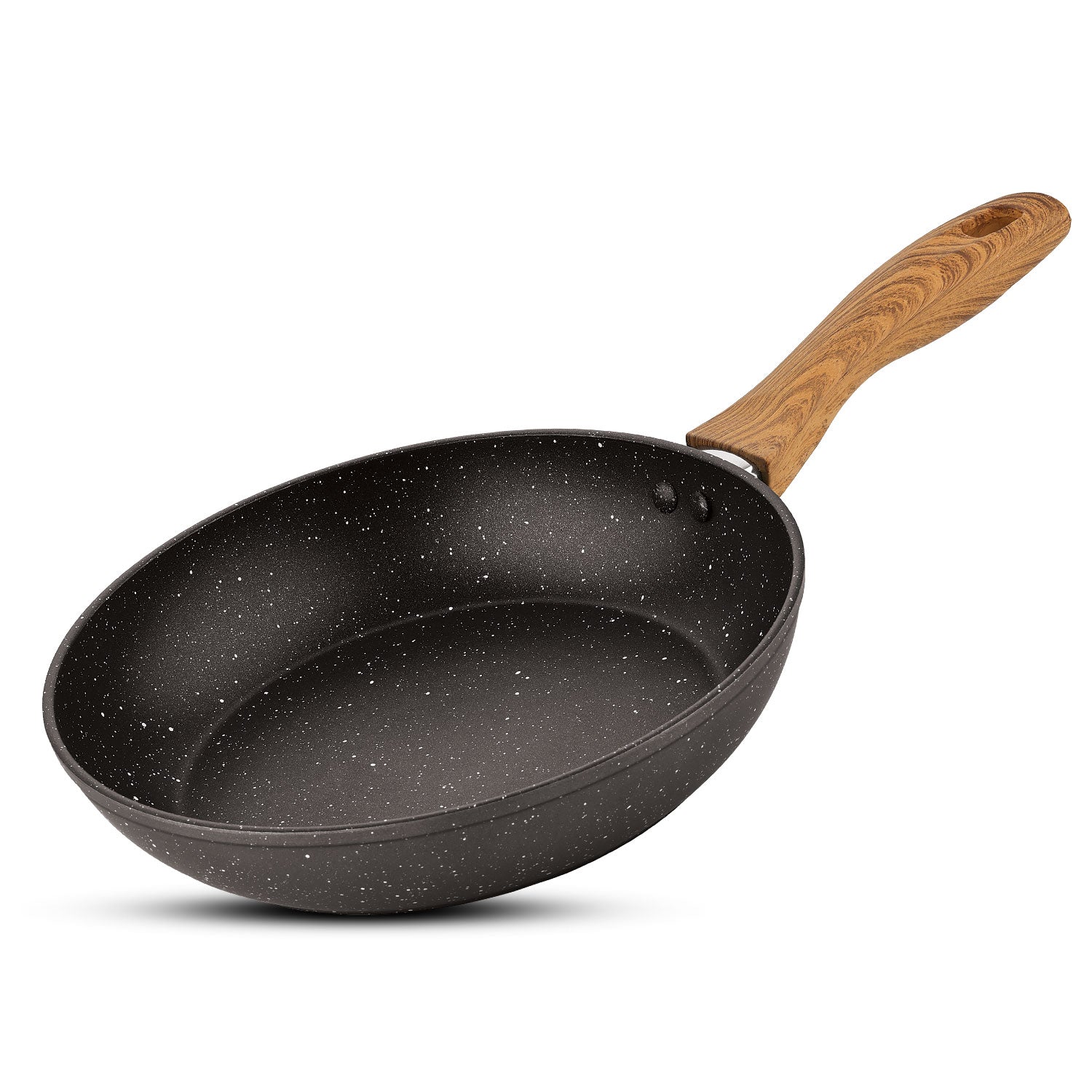 Ivory Black Granite 24cm Non-Stick Frypan