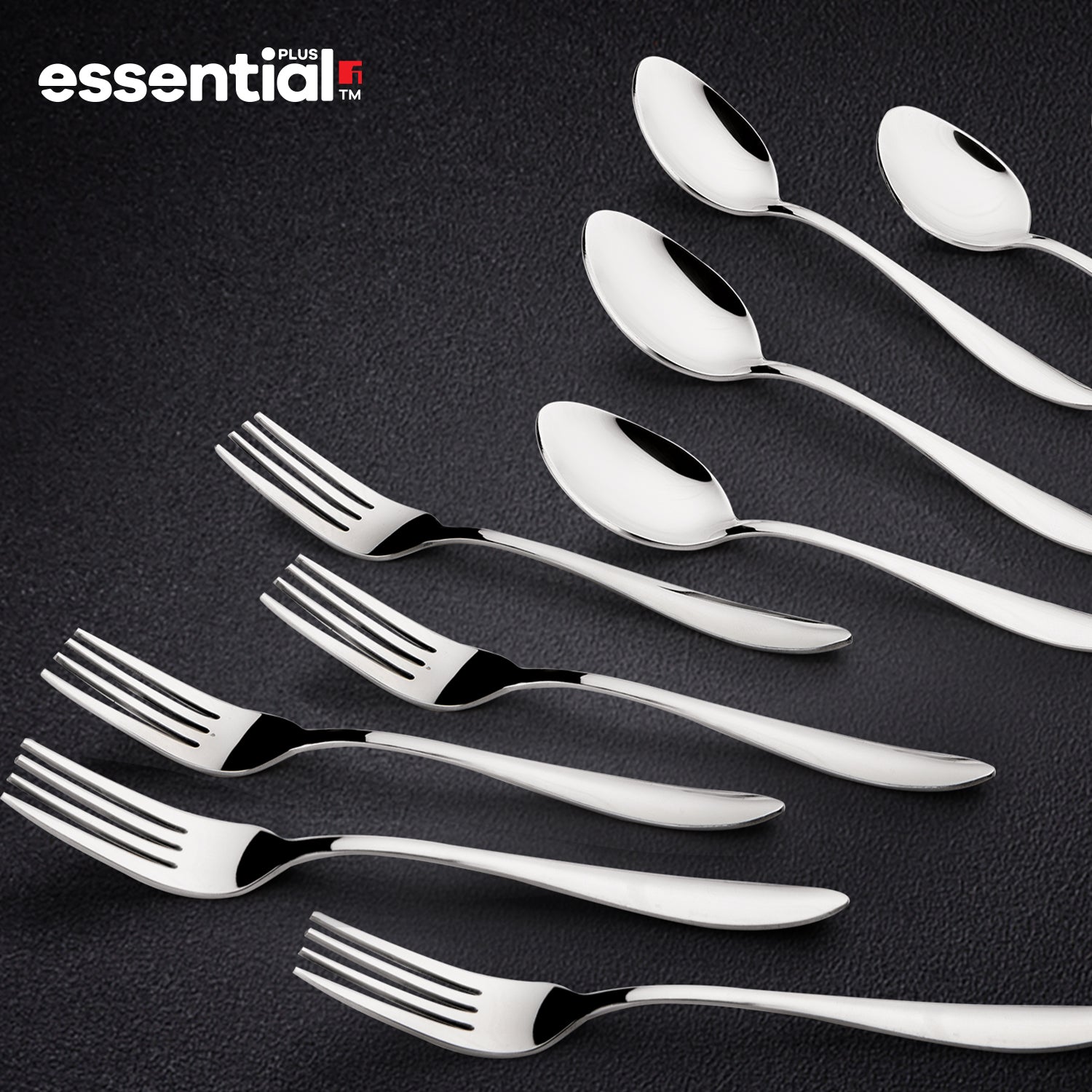 Essential Plus Passion 12 Pcs Stainless Steel Cutlery Set