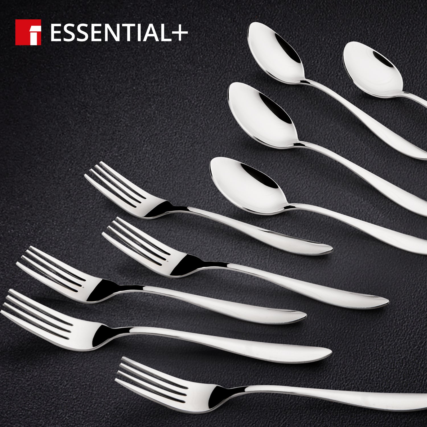 Essential Plus Passion 12 Pcs Stainless Steel Cutlery Set