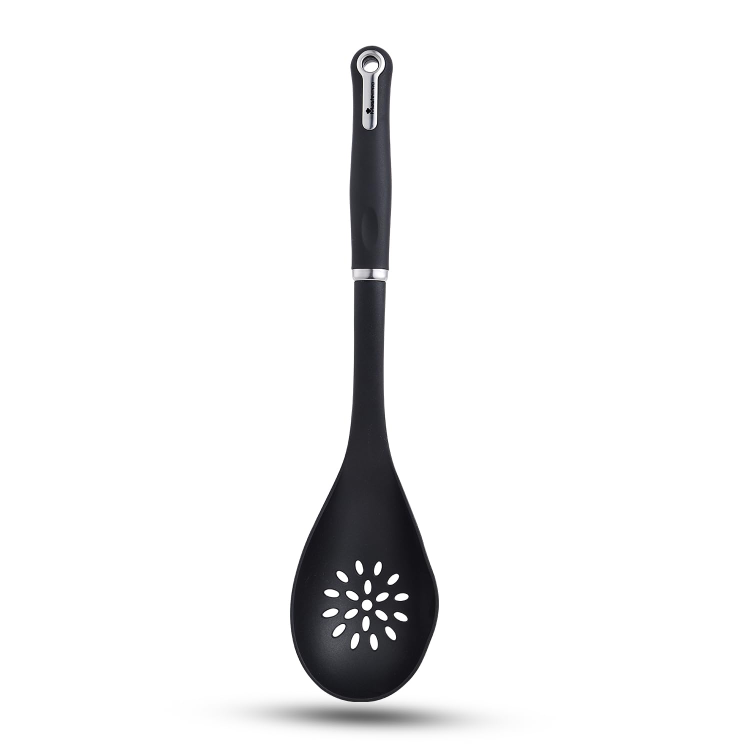 Master Pro Nylon Slotted Spoon (Black)