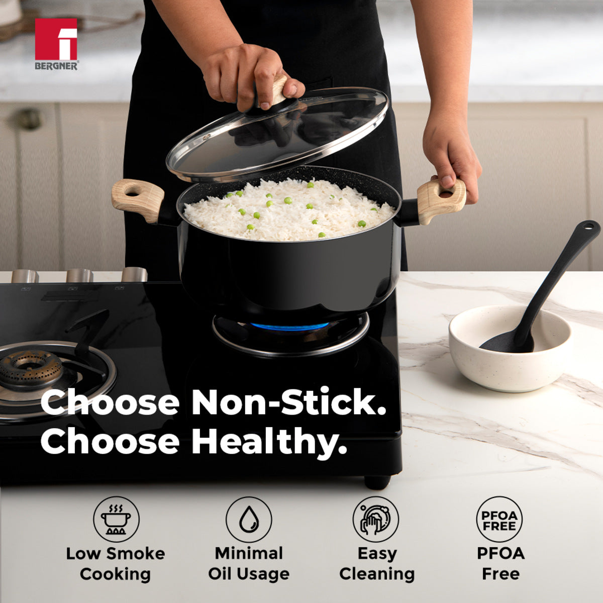 Bellini Plus Aura 5-Layer Non-Stick Casserole
