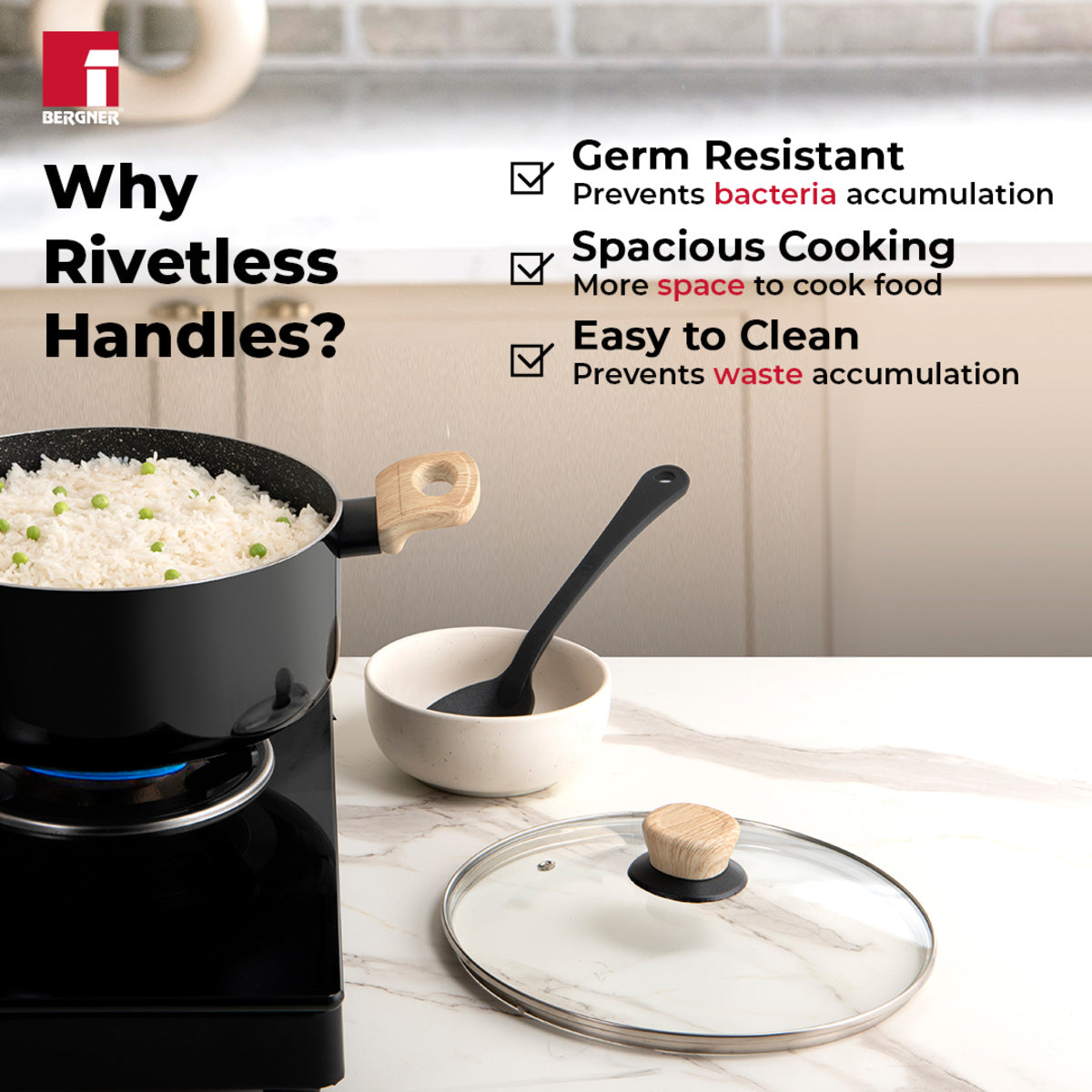 Bellini Plus Aura 5-Layer Non-Stick Casserole